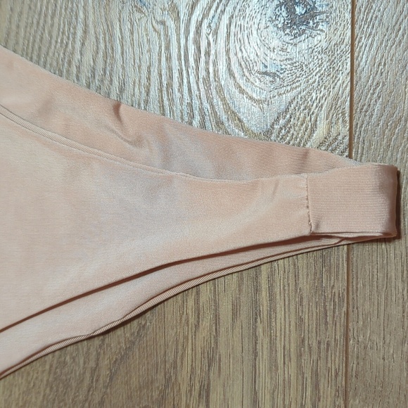 Naked Wardrobe Swim High Cut Tan Bikini Bottom M NWT - Picture 2 of 8